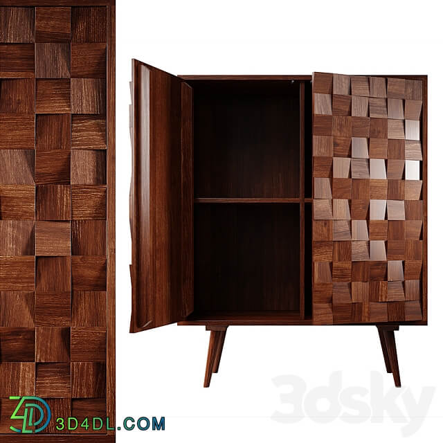Wardrobe Display cabinets Zara Home The sideboard with carved doors