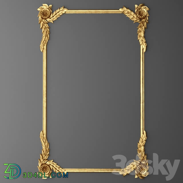 Stucco Frame. 3D Models