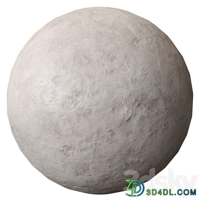 Decorative Plaster 1 Stone 3D Models