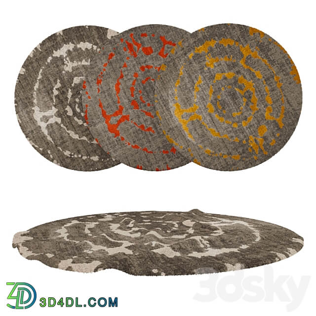 Round Carpets Set 267