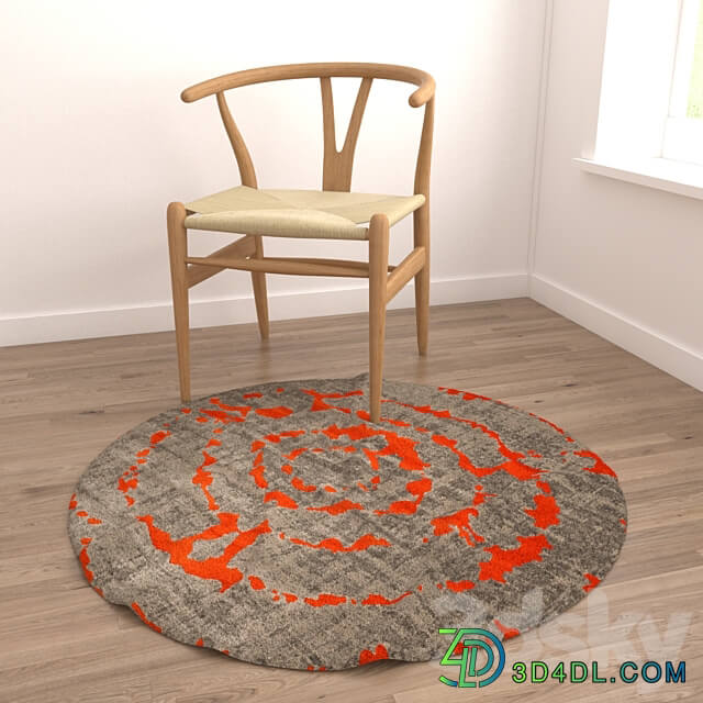 Round Carpets Set 267