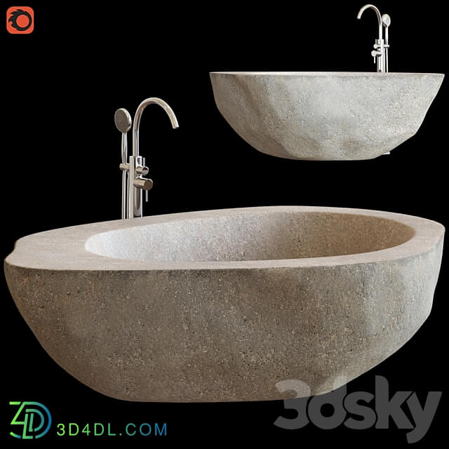 Riverstone bath