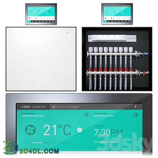 Heating system smart home