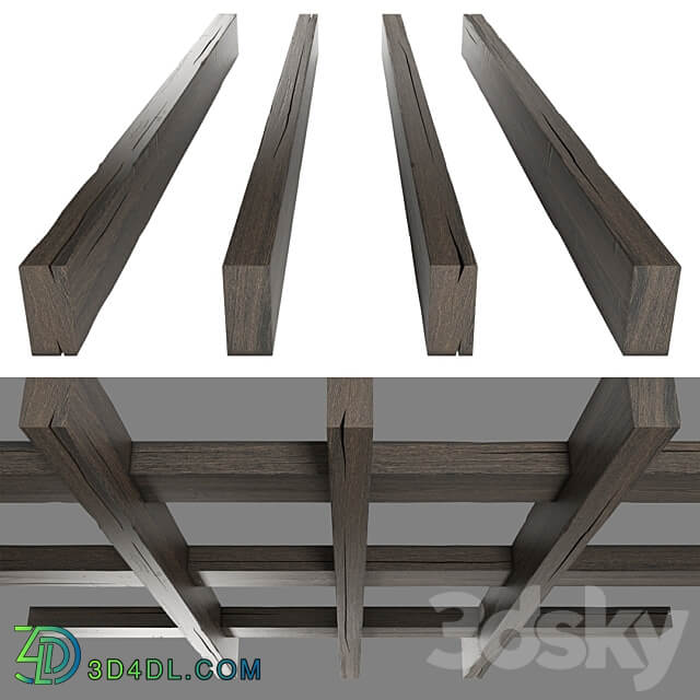 Wooden beams 4