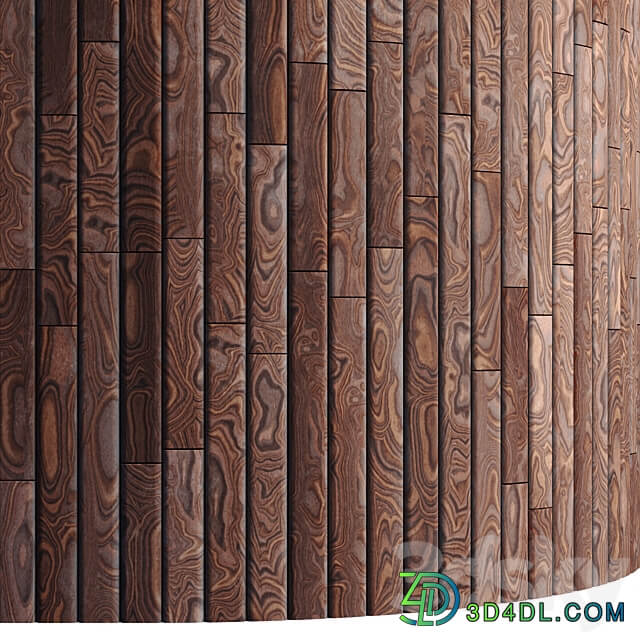 Striped Wood Light Panels D PBR 4K 2 Mats