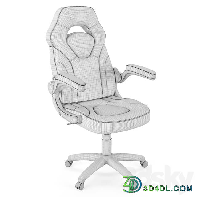 X10 Racing Gaming Chair 3D Models