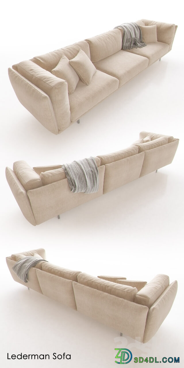 Lederman Sofa by Arik Ben Simhon