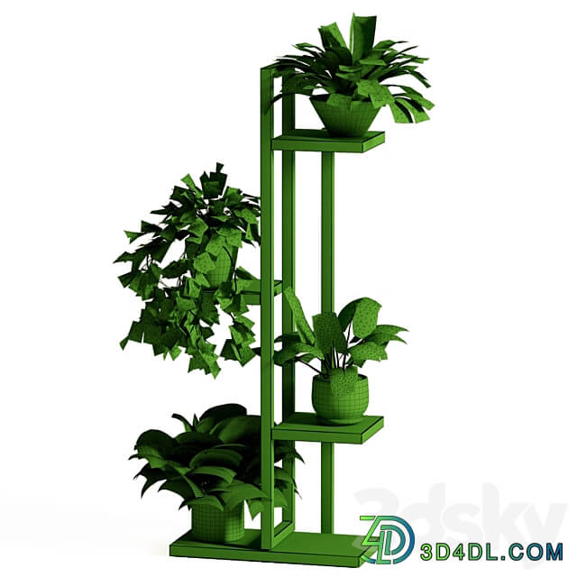 Plant stand flower pot