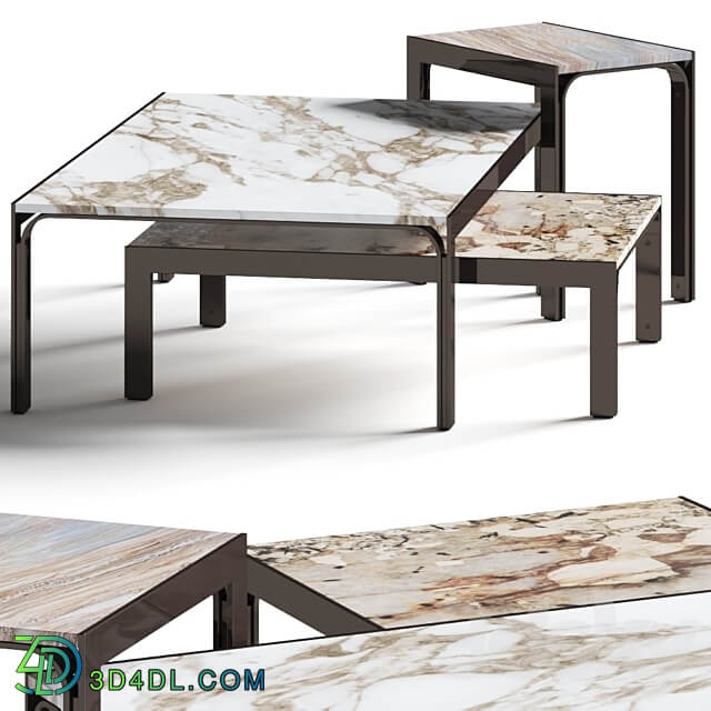 Longhi edge coffee tables