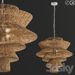 Pendant light Newport natural chandelier 