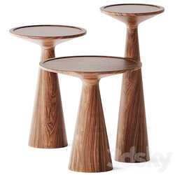 Round Coffee Side Table Figura by Draenert 