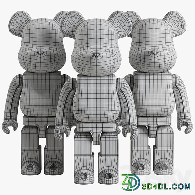 Bearbrick 3DDD