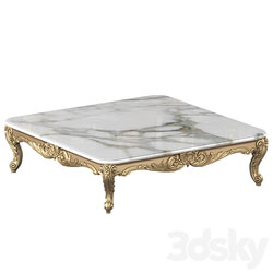 Large coffee table by Roberto Giovannini. Classic coffee table 