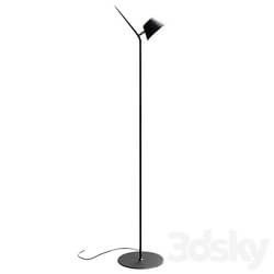 Floor lamp Mysti black 