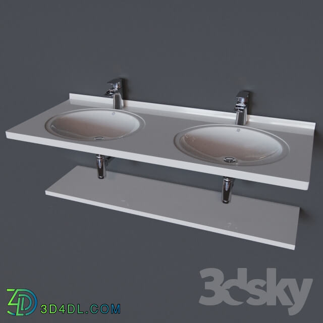 Washbasins Color Style Prima 140