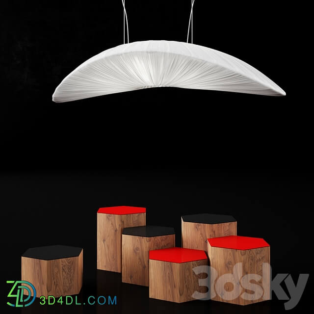 Aqua creations and Modloft Pendant light 3D Models