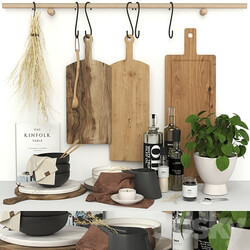 Kitchen accessories 02 Decorative set 17 