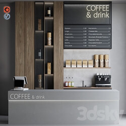 Coffeeshop 1 Coffee and drink 3D Models 