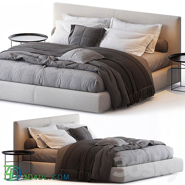 Bed Richard bed by B B Italia