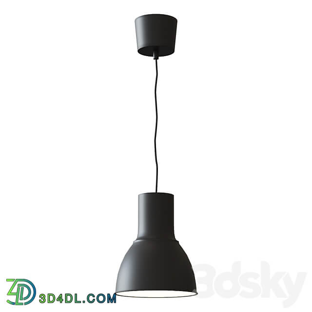 HEKTAR HEKTAR Pendant lamp dark gray 22 cm Pendant light 3D Models