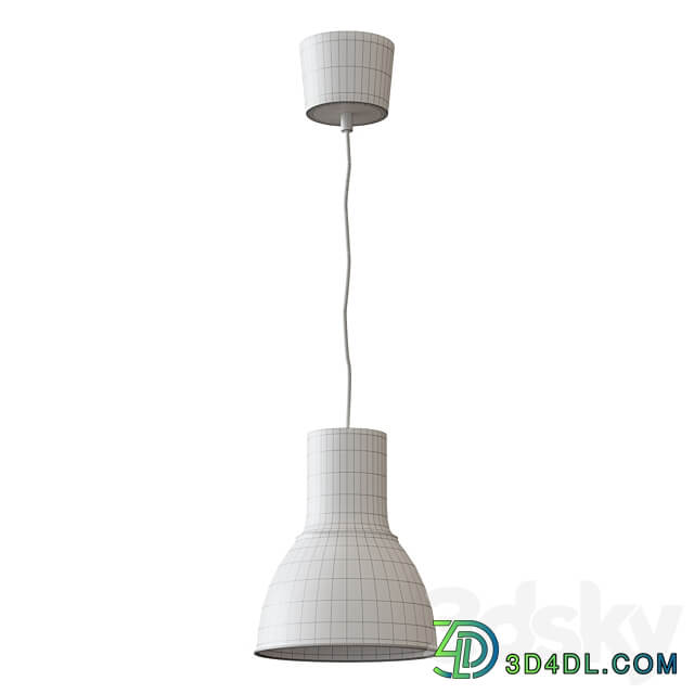 HEKTAR HEKTAR Pendant lamp dark gray 22 cm Pendant light 3D Models