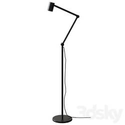 NYMÅNE NIMONE Floor reading lamp anthracite 3D Models 