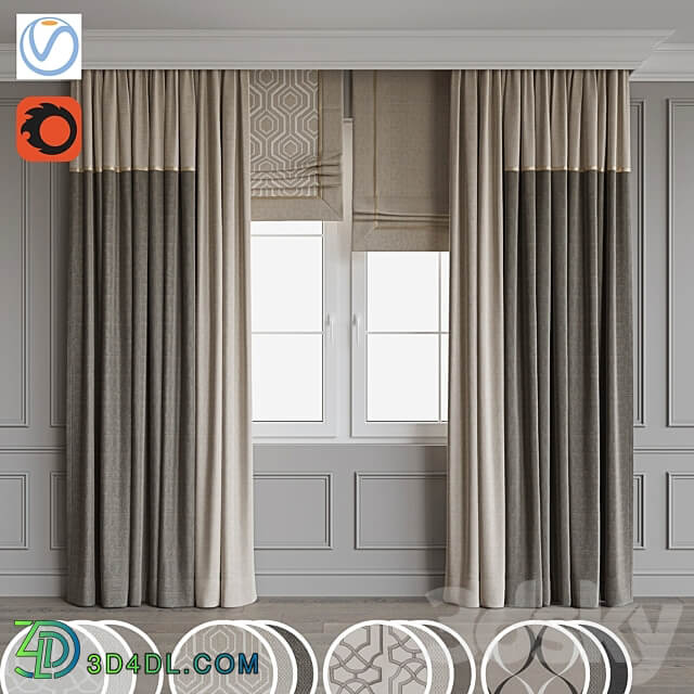 Set of curtains 97