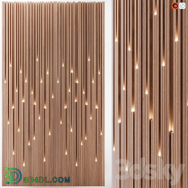 Lucerna illuminated wall panels