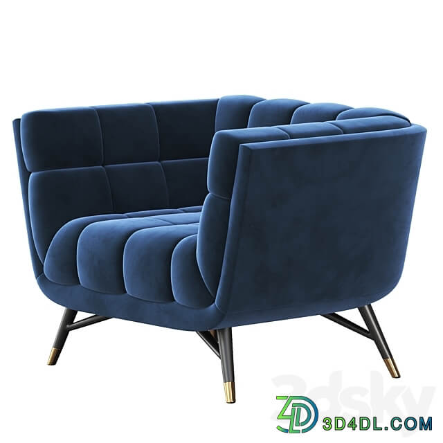 Adept Performance Velvet Armchair