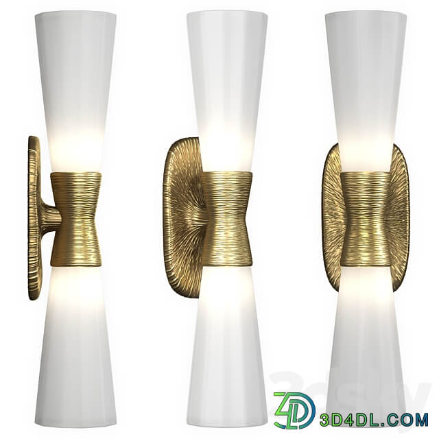 Utopia Large Double Bath Sconce by Kelly Wearstler