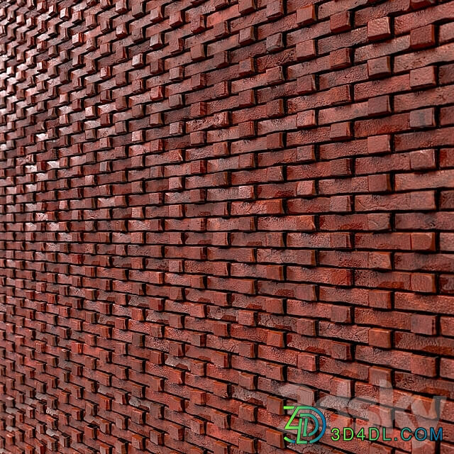 Lattice Brick 10 2K PBR