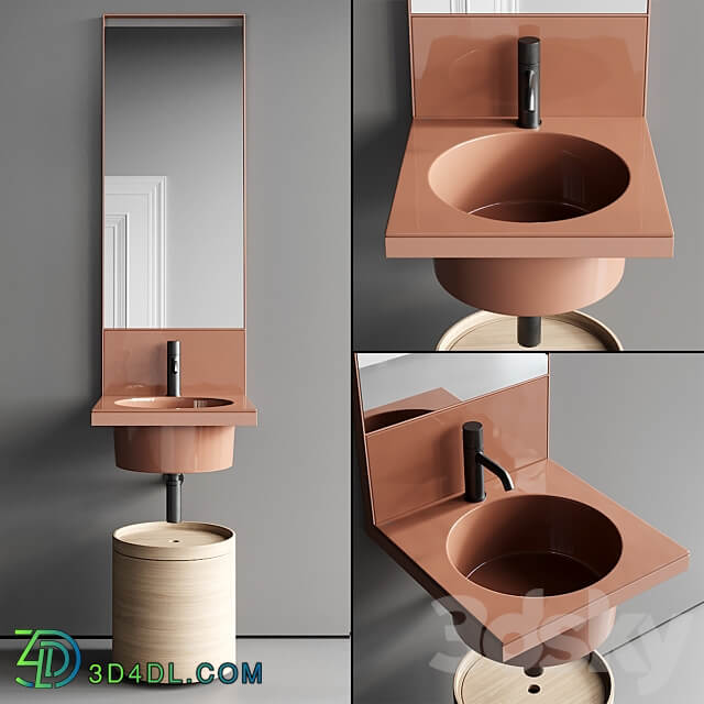 Ceramica Cielo Elle Vanity Unit Set 3