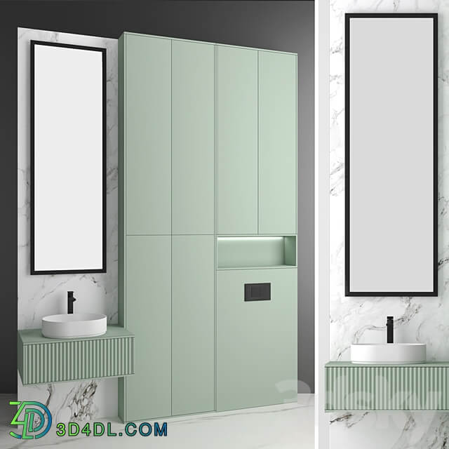 Bathroom set 12 3D Models