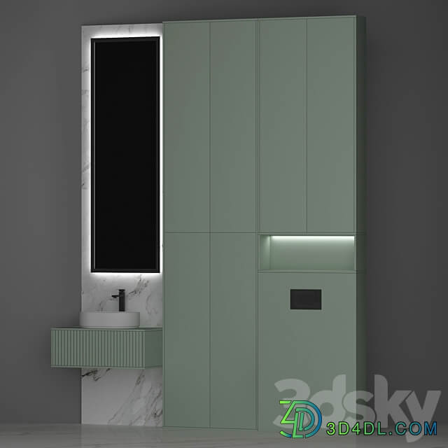 Bathroom set 12 3D Models