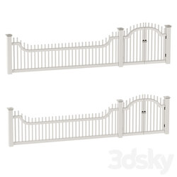 PVC fence 