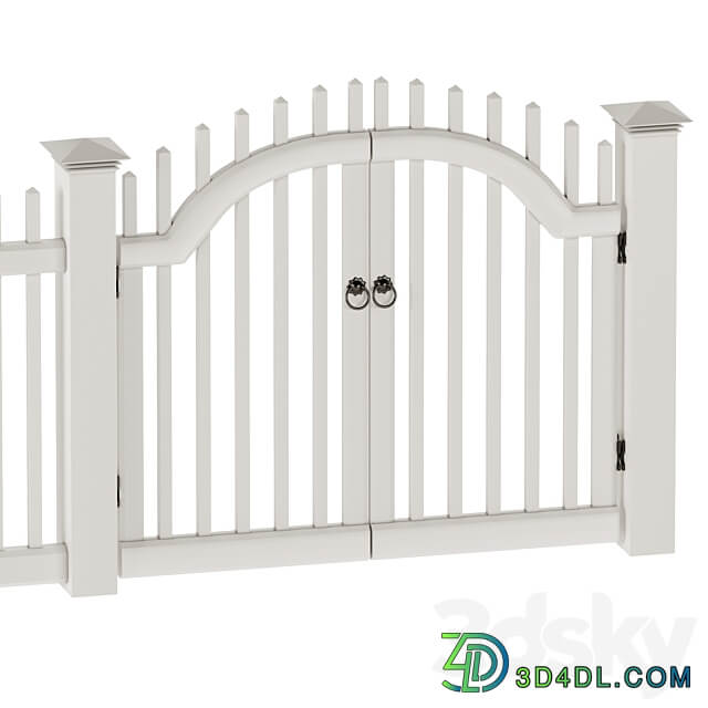 PVC fence