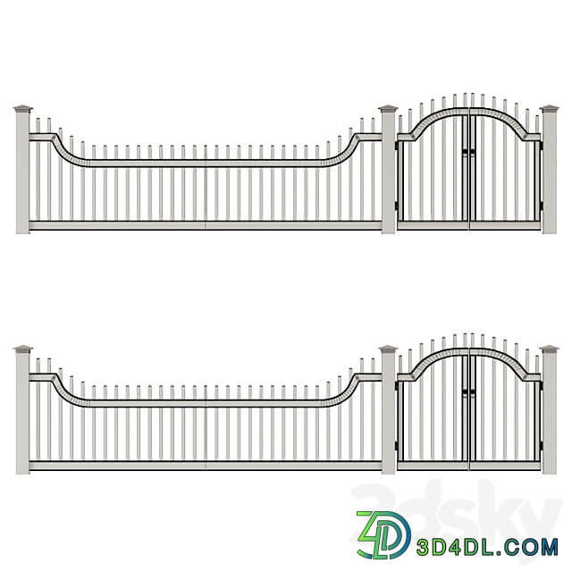 PVC fence