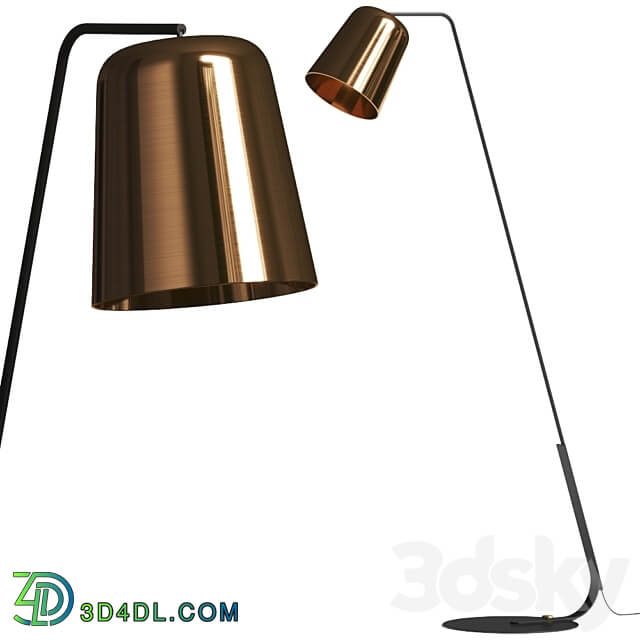 La Forma Julia Grup Anina Floor Lamp 3D Models