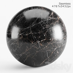 Stone Black marble seamless material 
