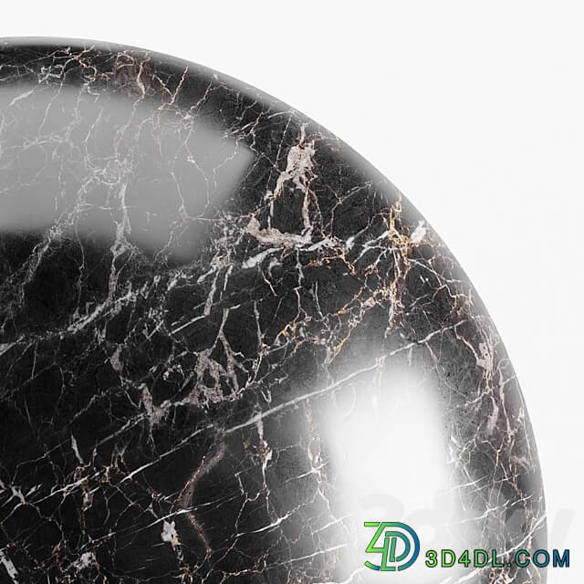 Stone Black marble seamless material