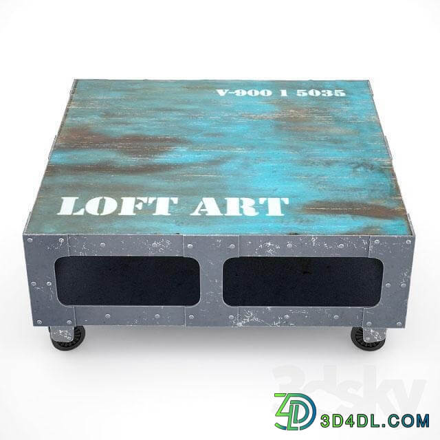 LOFT ART coffee table