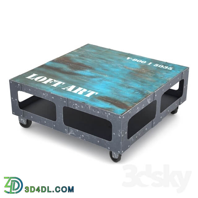 LOFT ART coffee table