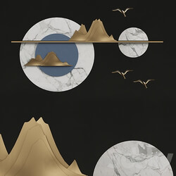 Other decorative objects LaLume Moon in the clouds 4 