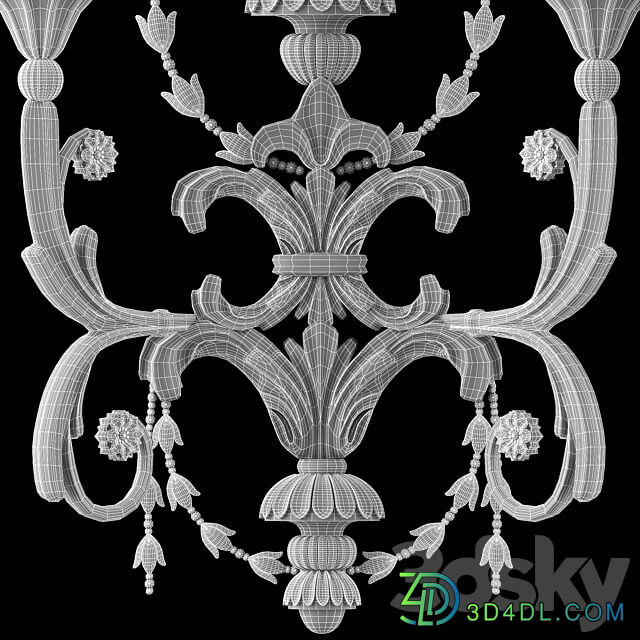 roberto giovannini wall light art 1042