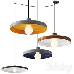Pendant light Disk hanging pendant lamp by tossB 