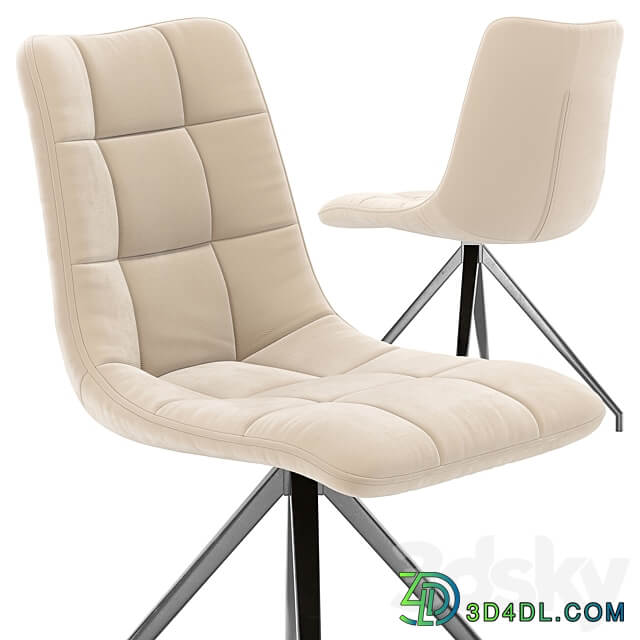 Table Chair Sedia Diamond dining chair and Nack table