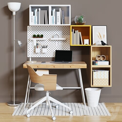 Workplace set with decor IKEA. Sk 3 