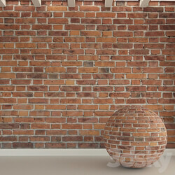 Stone Brick wall. Old brick. 162 