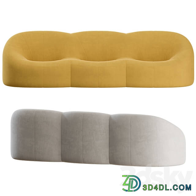 Pumpkin 3 Seater Sofa by Ligne Roset