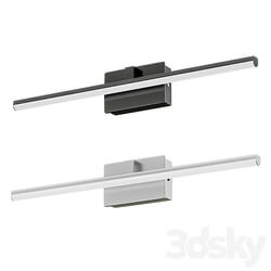 Black and White Linear Vanity Light 